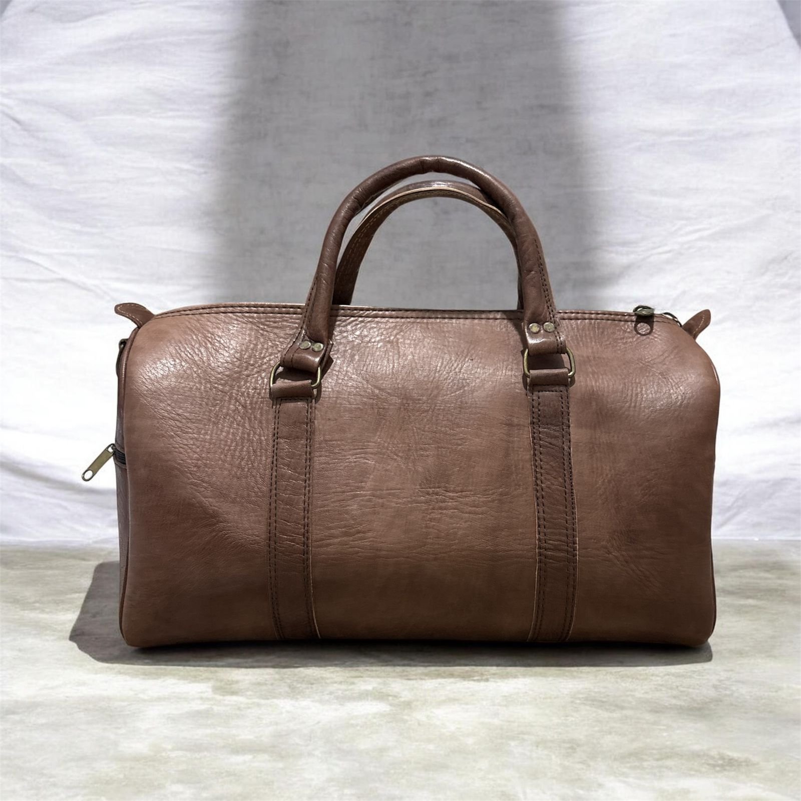 SAC VOYAGE MOYENNE MARRON