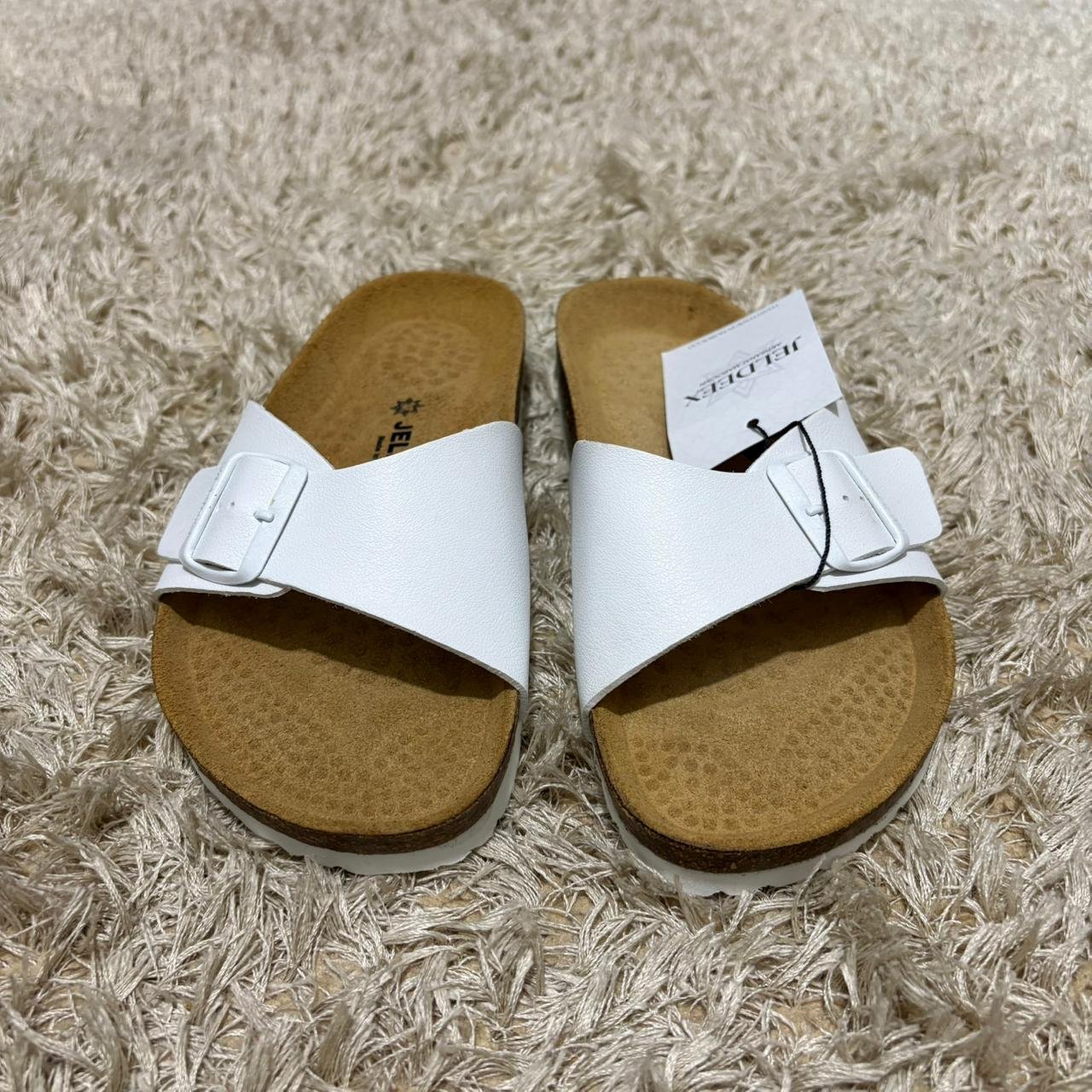 SANDALE BIRKEN BLANC