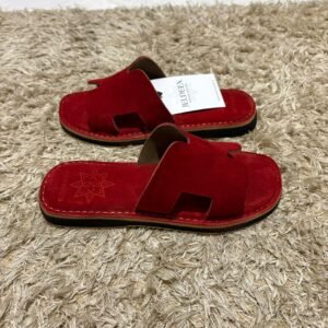 SANDALE H ROUGE DAIM