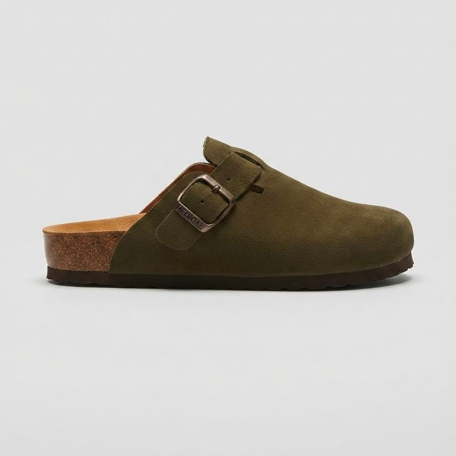 SABOT BIRk KAKI DAIM – Image 2
