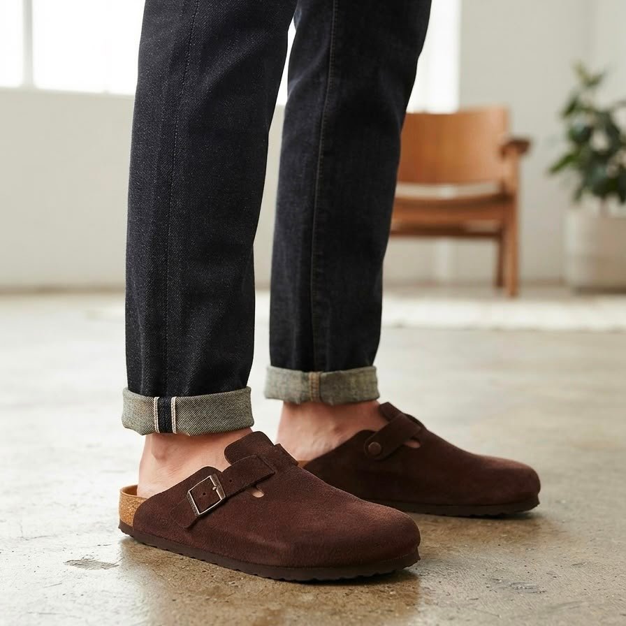 SABOT BIRk MARRON DAIM