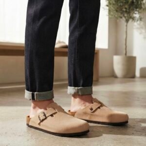 SABOT BIRk BEIGE DAIM