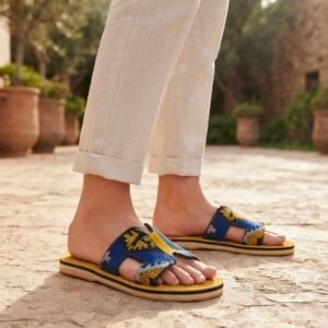SANDALE H ZARBIYA BLEU