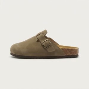 SABOT BIRk KAKI DAIM