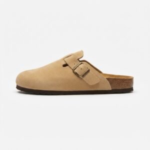 SABOT BIRK BEIGE DAIM